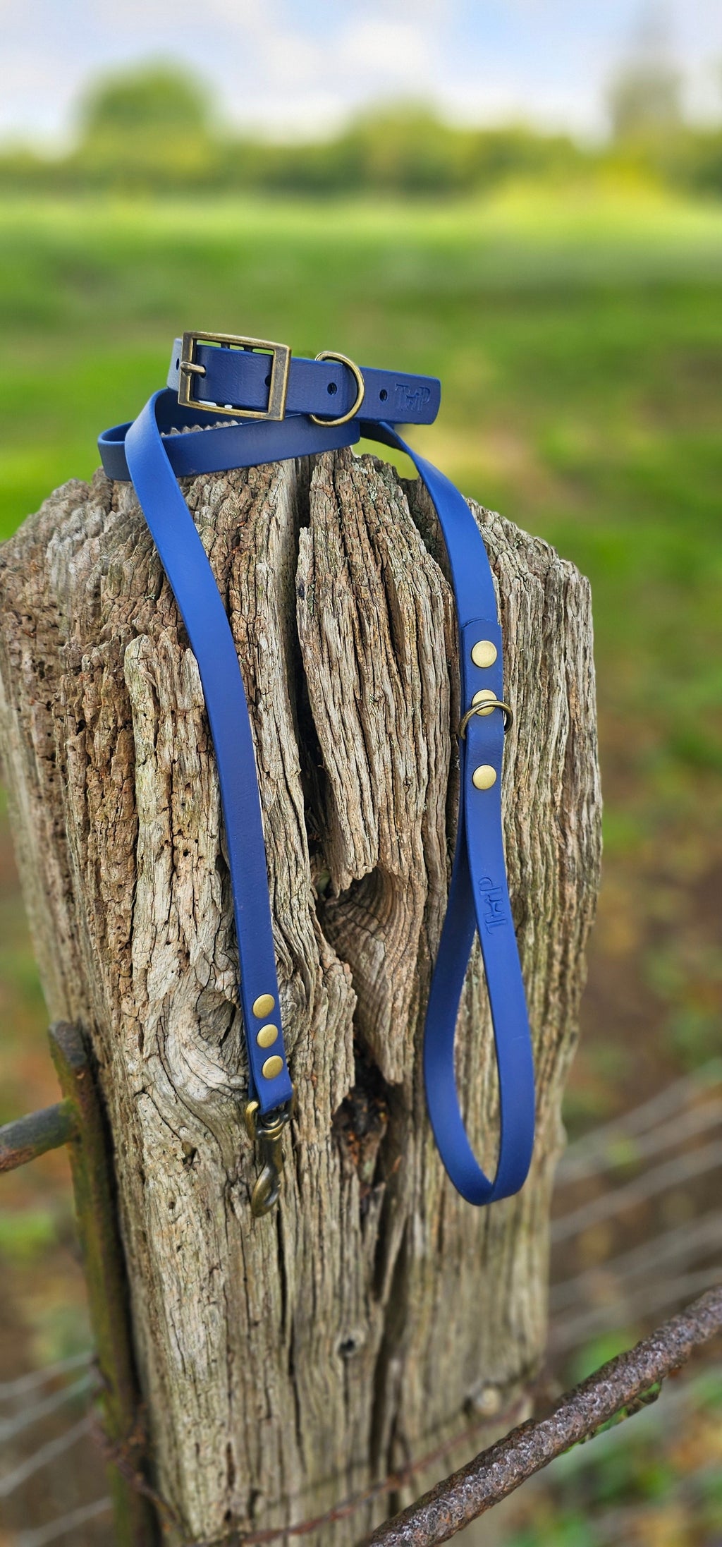 Navy - Waterproof BioThane© Dog Lead