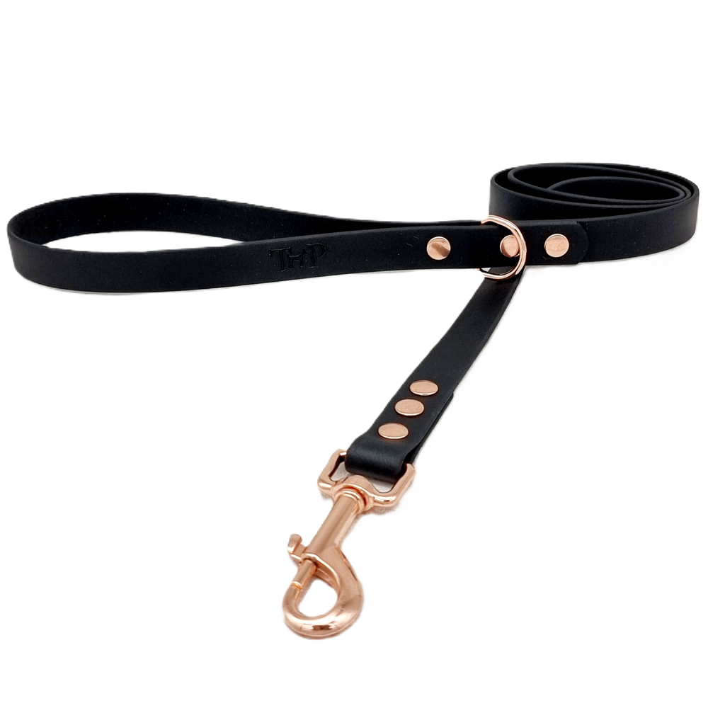 Black - Waterproof BioThane© Dog Lead