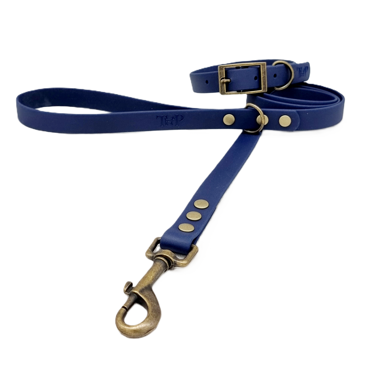 Navy - Waterproof BioThane© Dog Lead