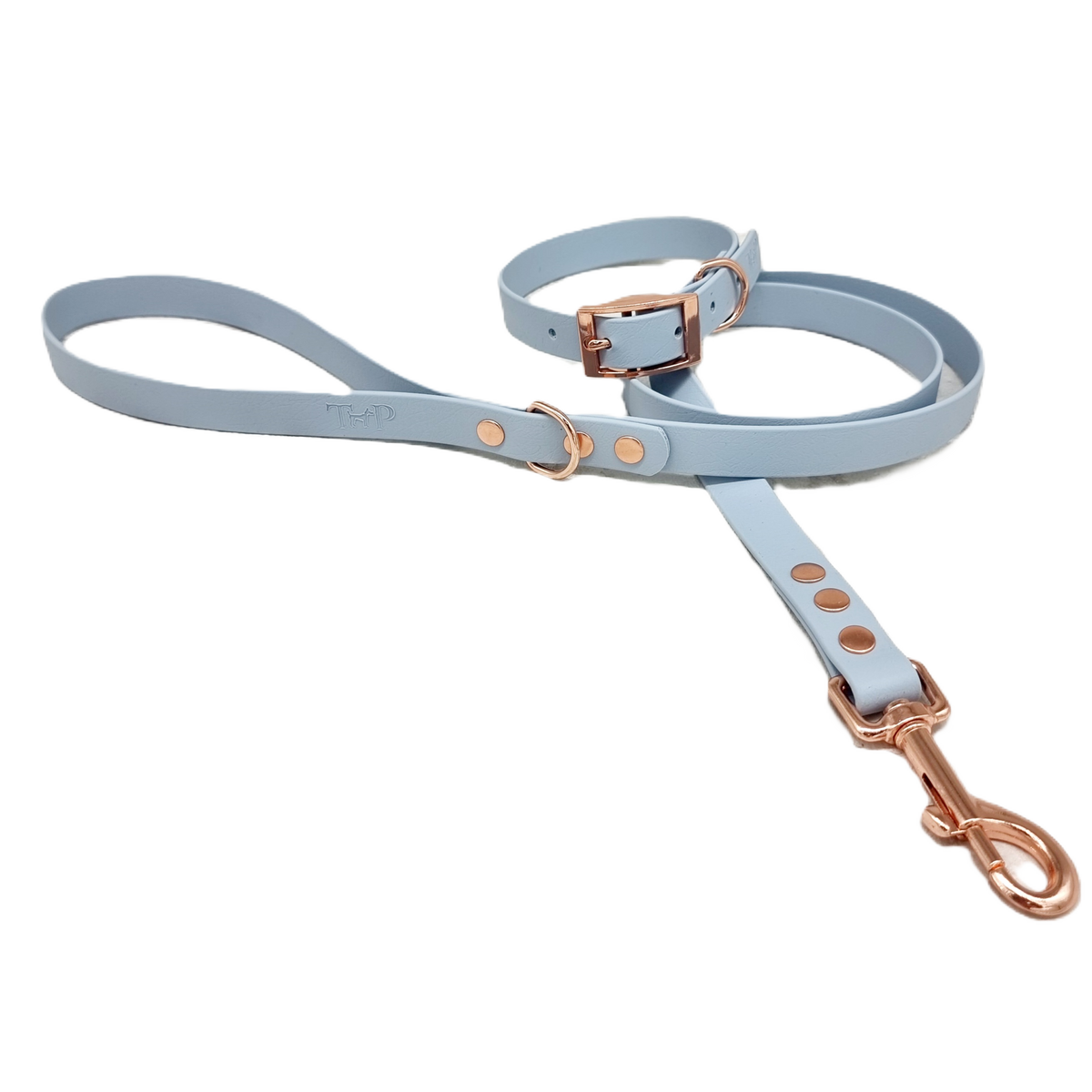 Pastel Blue - Waterproof BioThane© Dog Collar