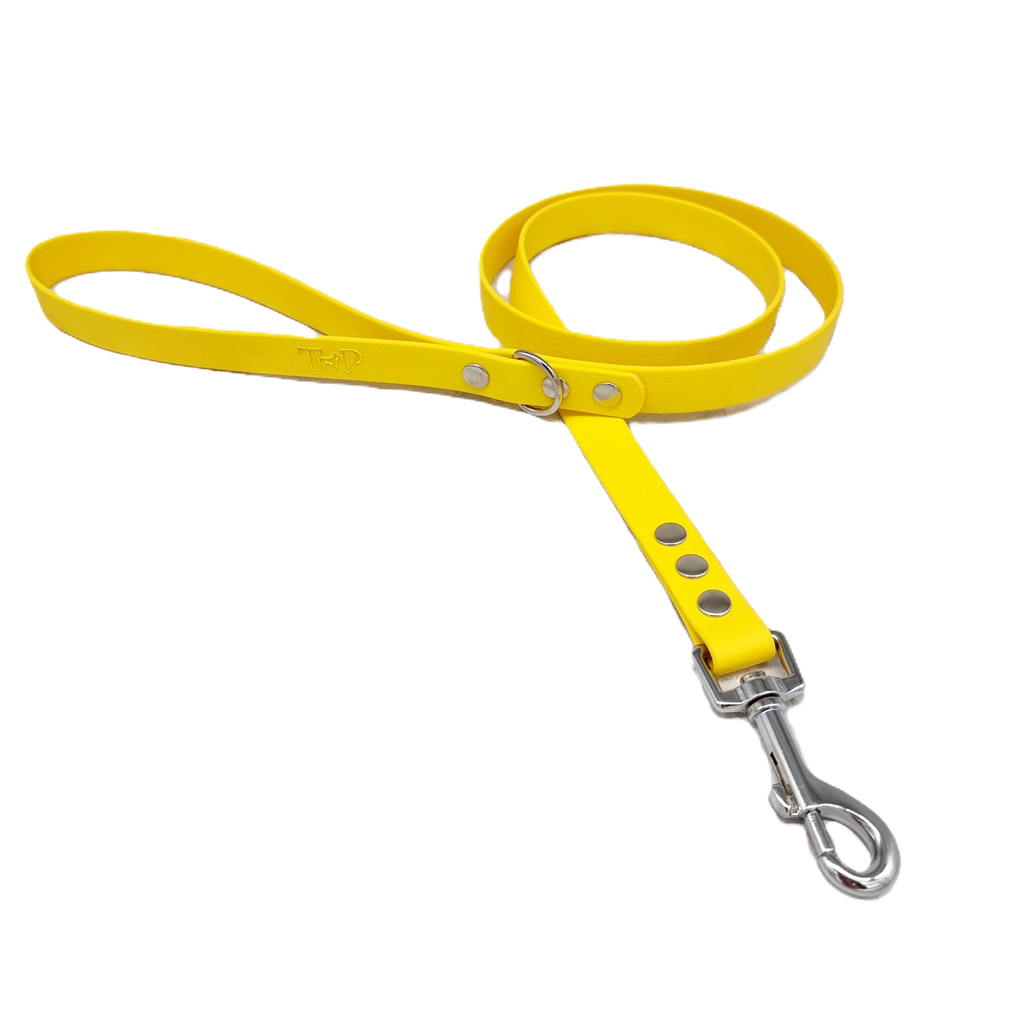 Yellow - Waterproof BioThane© Dog Lead