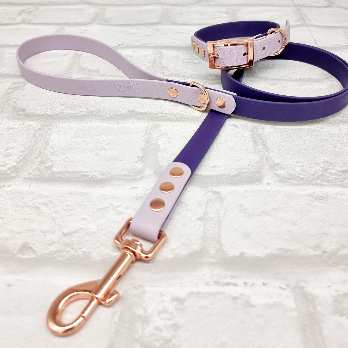 Purple & Lilac - Waterproof BioThane© Dog Lead