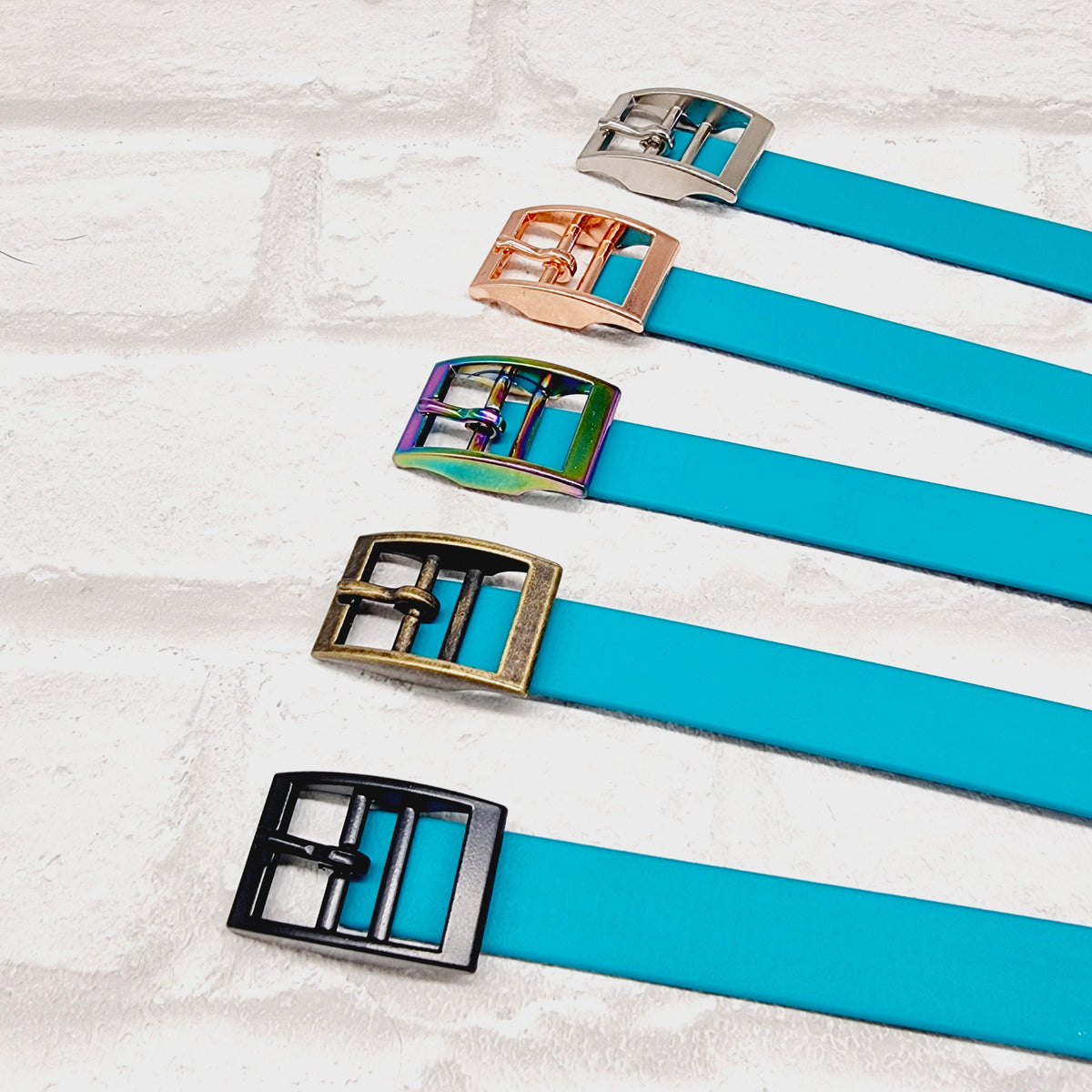 Teal - Waterproof BioThane© Dog Collar
