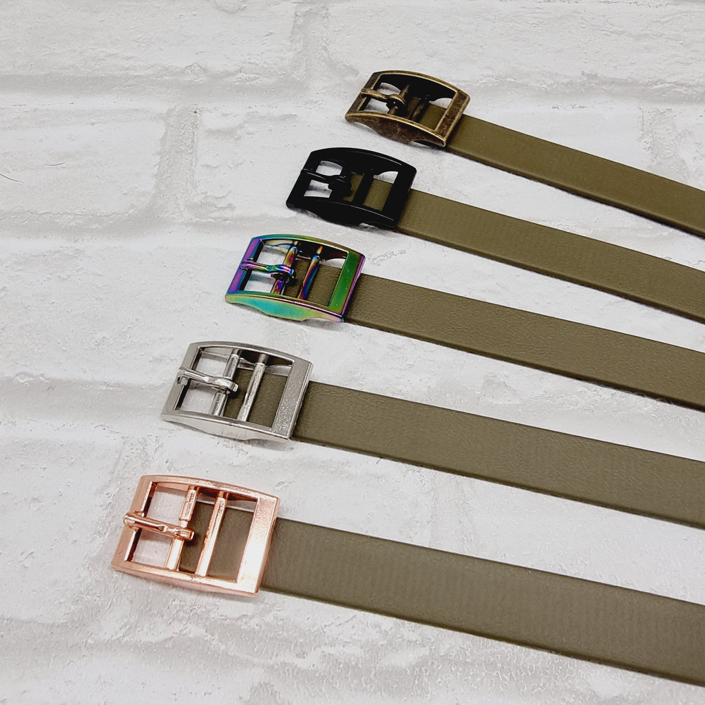 Olive - Waterproof BioThane© Dog Collar