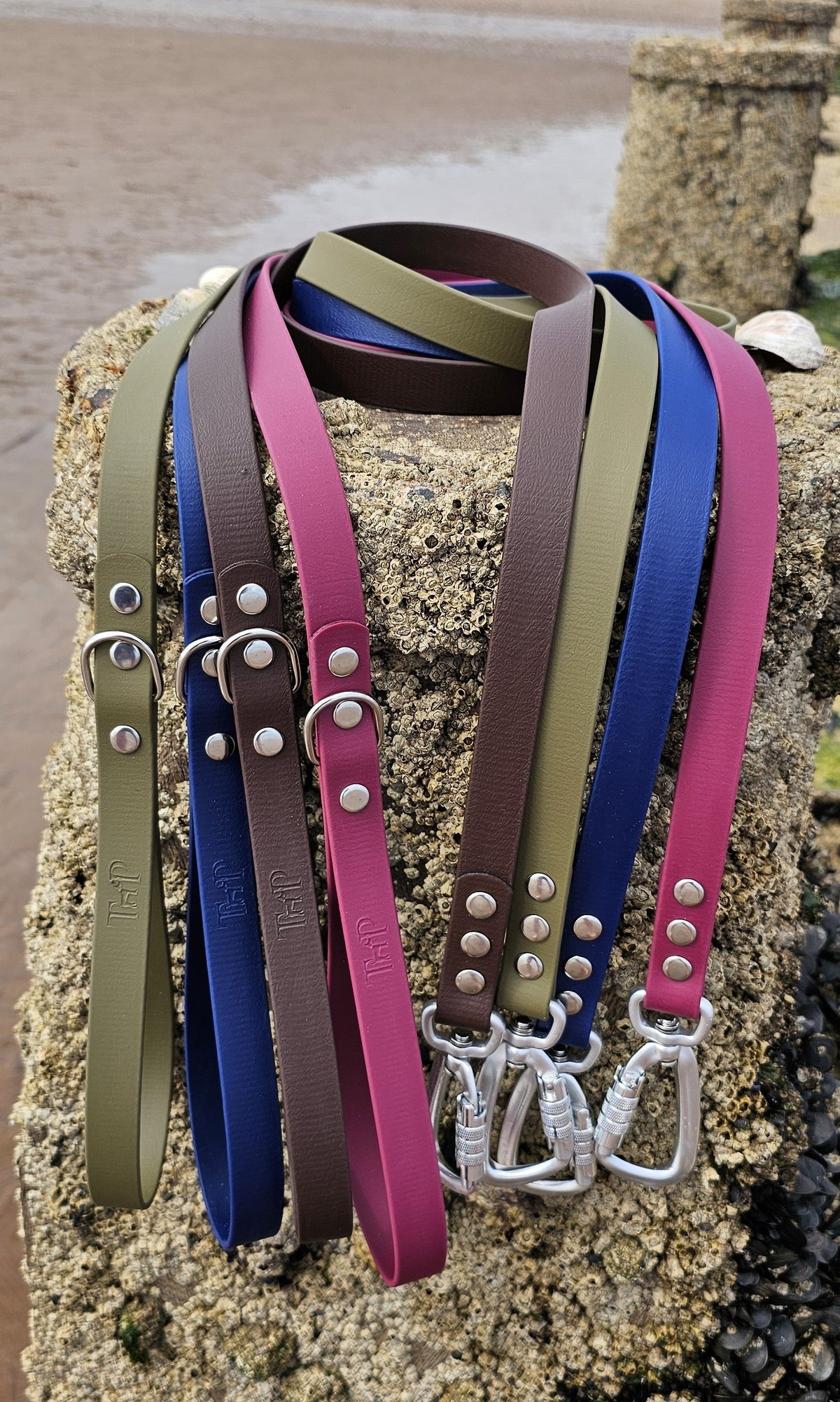 Tan - Everlast Waterproof BioThane© Dog Lead