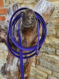 Purple - Waterproof BioThane© Dog Long Line Lead