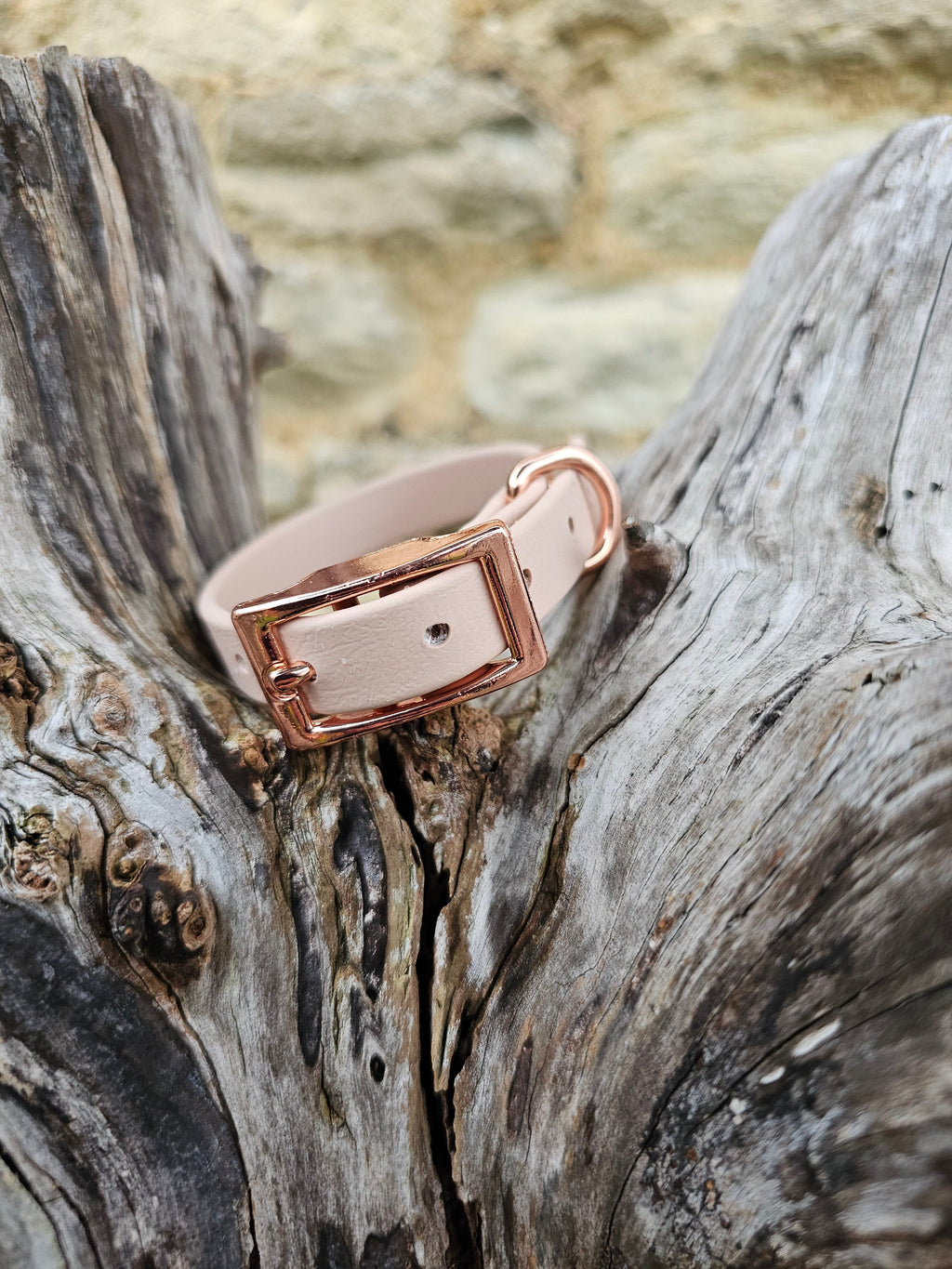 Powder Pearl - Waterproof BioThane© Dinky Dog Collar