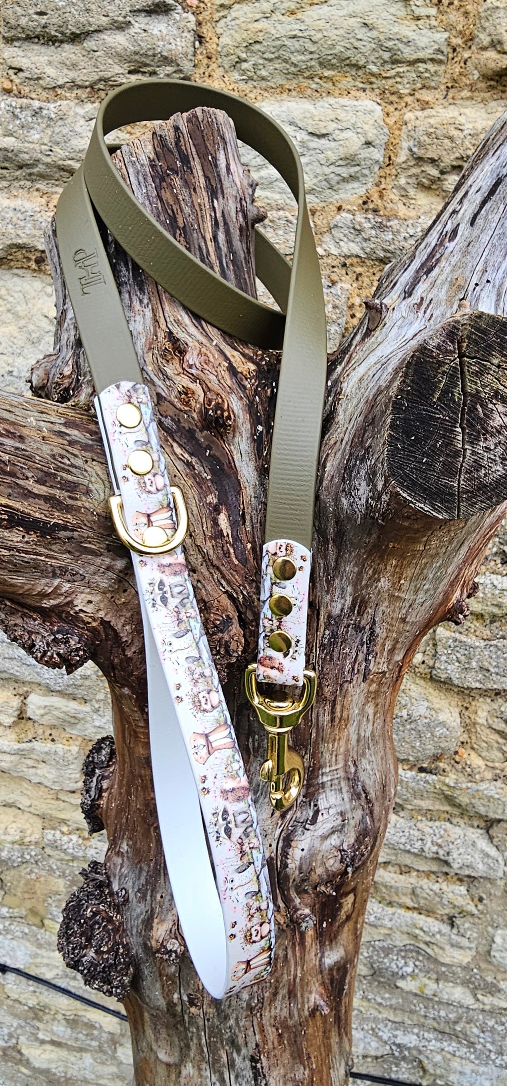 Little Wildlings - Printed Waterproof BioThane© Dog Lead