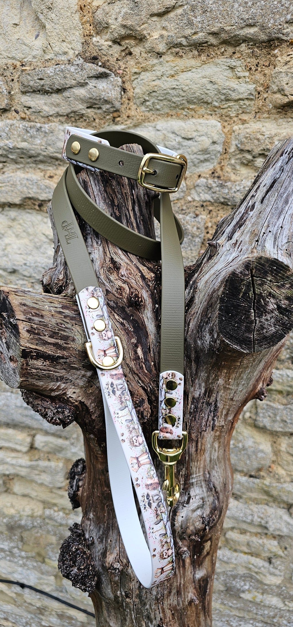 Little Wildlings - Printed Waterproof BioThane© Dog Lead