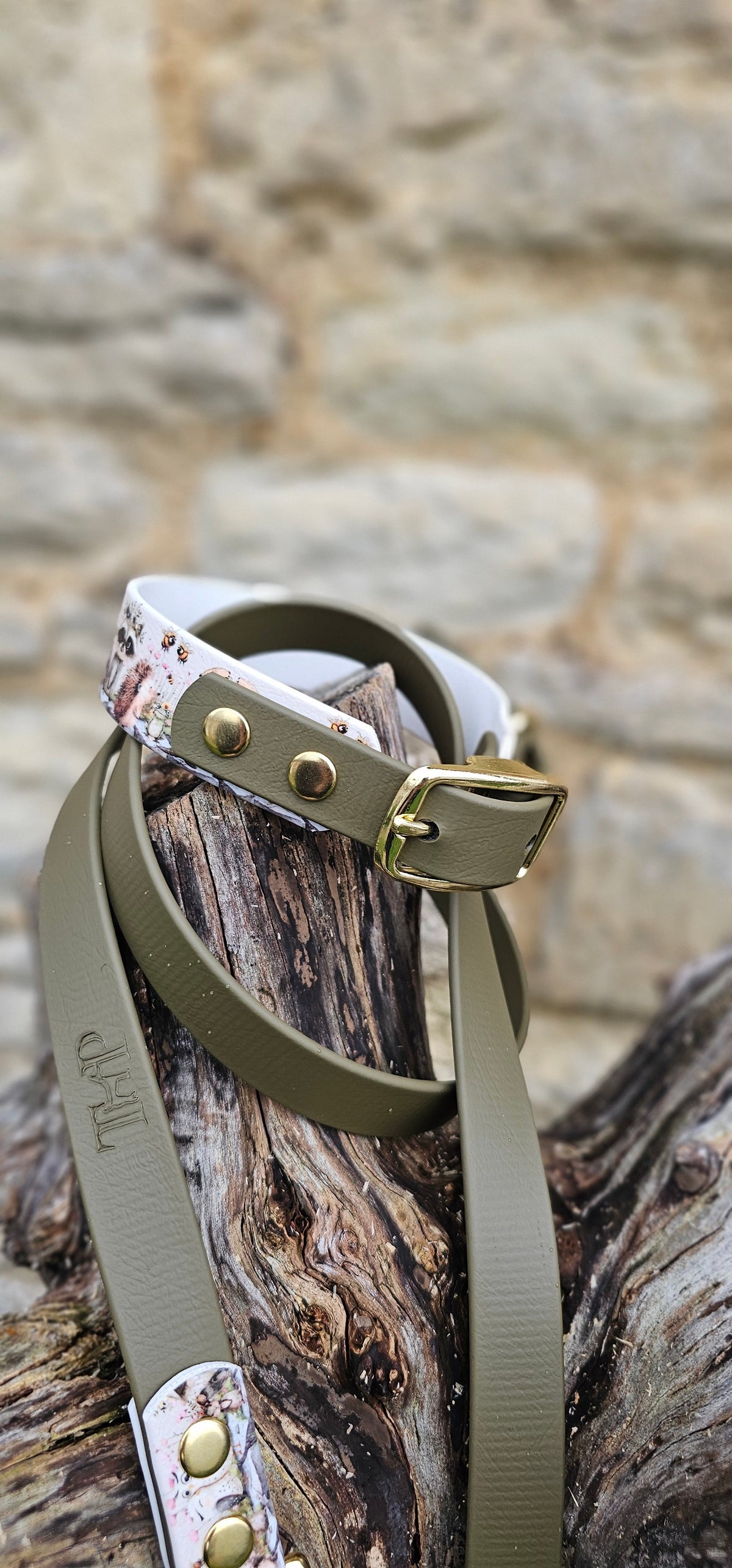 Little Wildlings - Printed Waterproof BioThane© Dog Collar