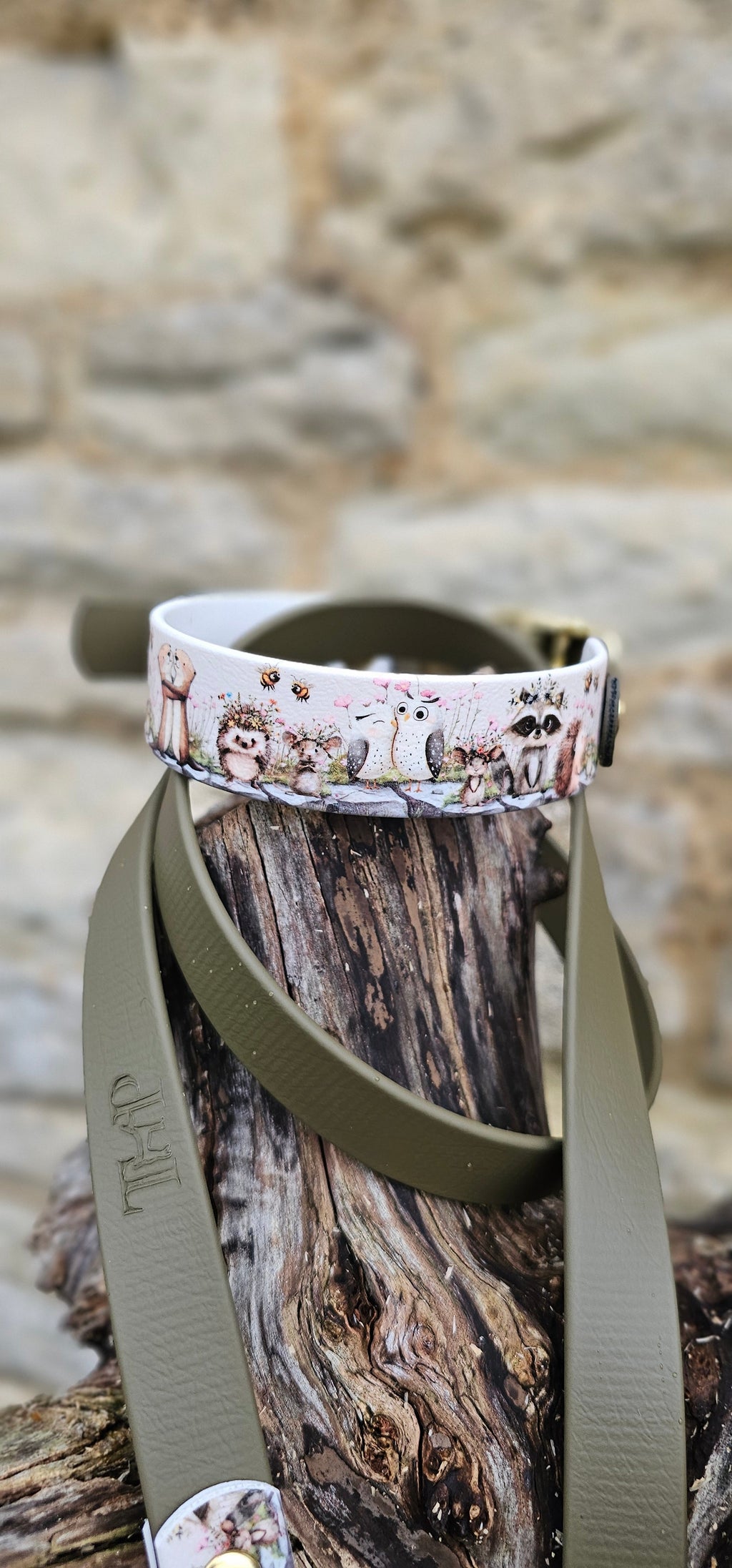 Little Wildlings - Printed Waterproof BioThane© Dog Collar