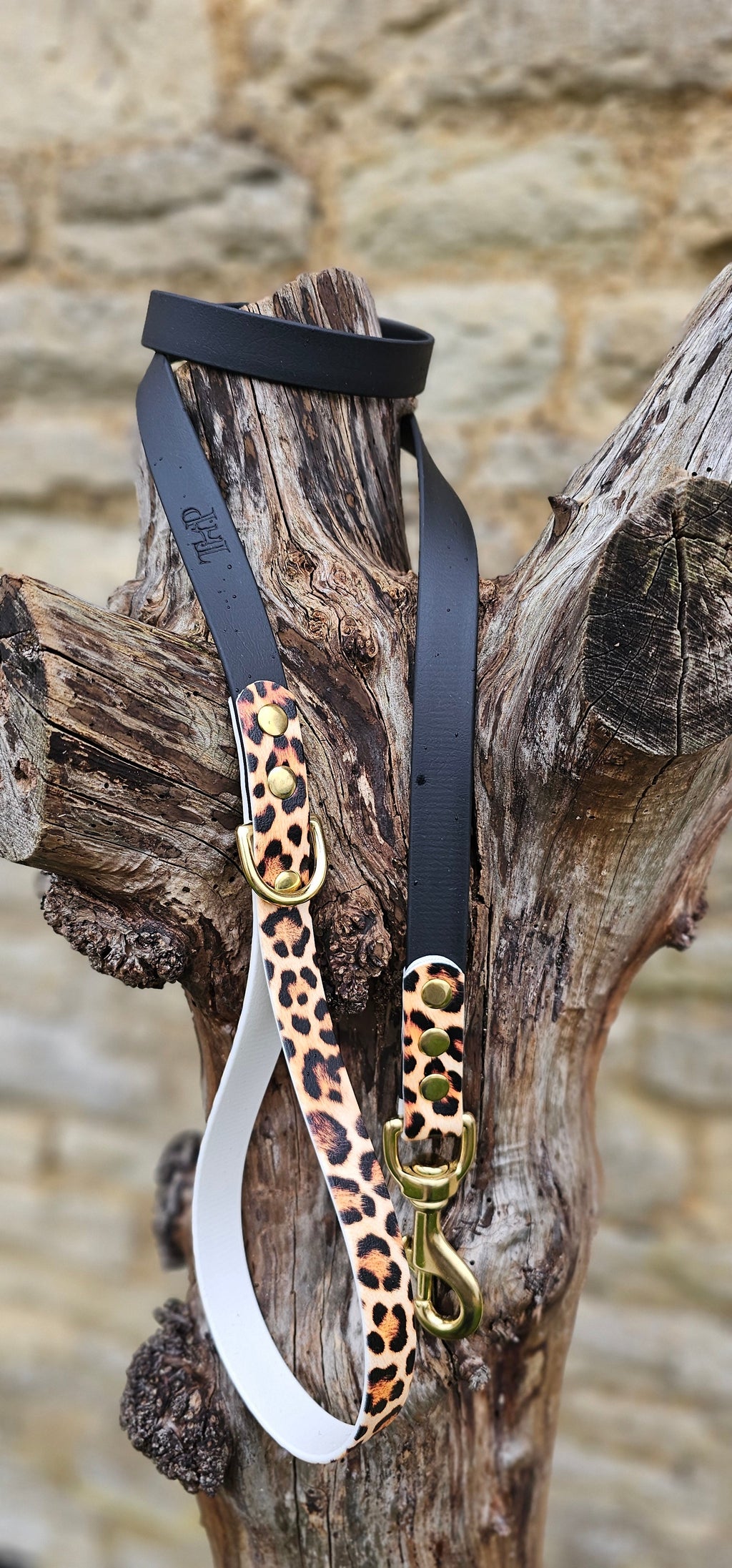 Urban Leopard - Printed Waterproof BioThane© Dog Lead
