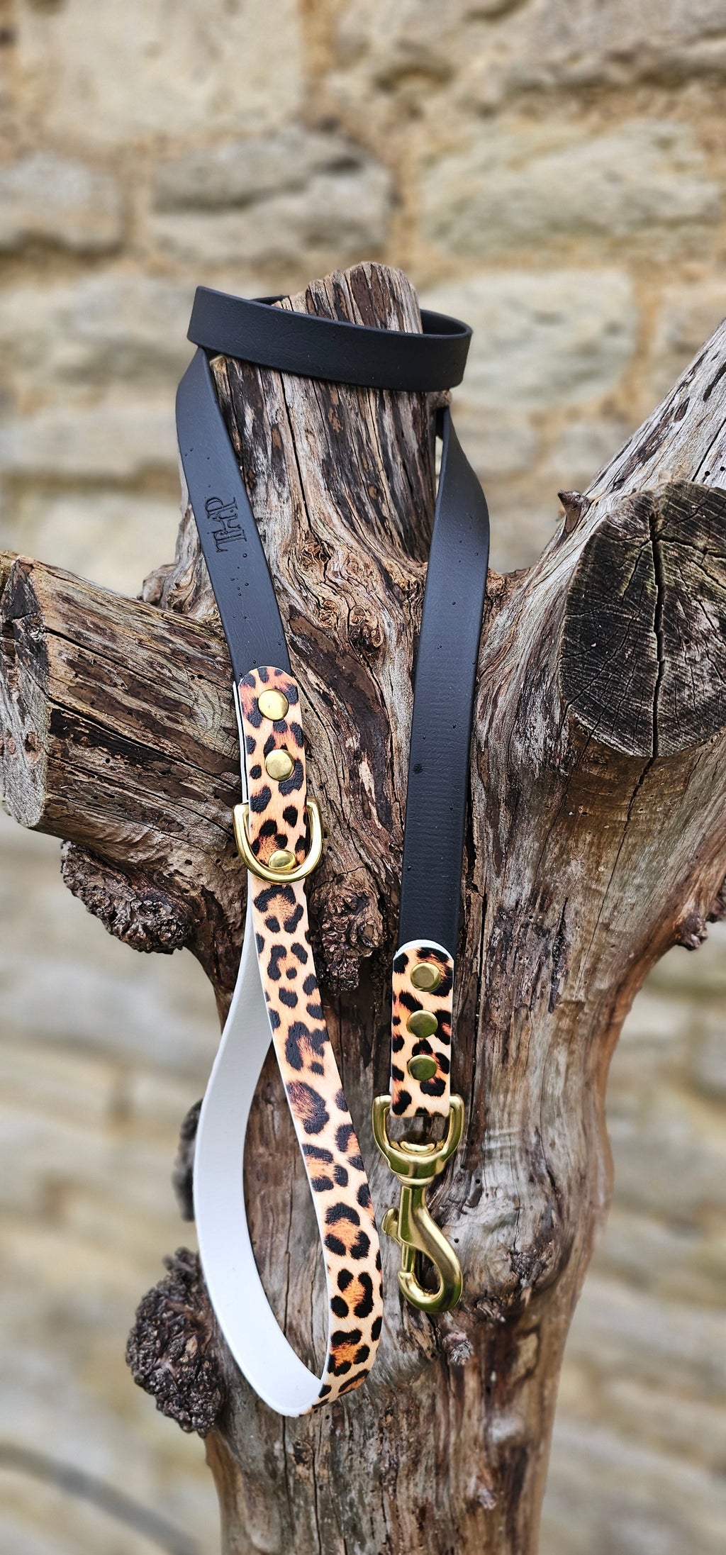Urban Leopard - Printed Waterproof BioThane© Dog Lead