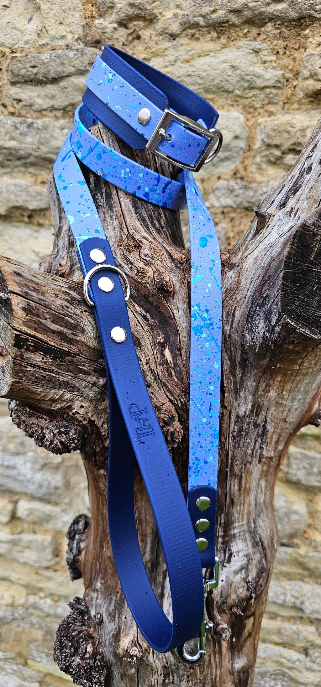 Deep Current - Waterproof BioThane© Splatter Dog Lead
