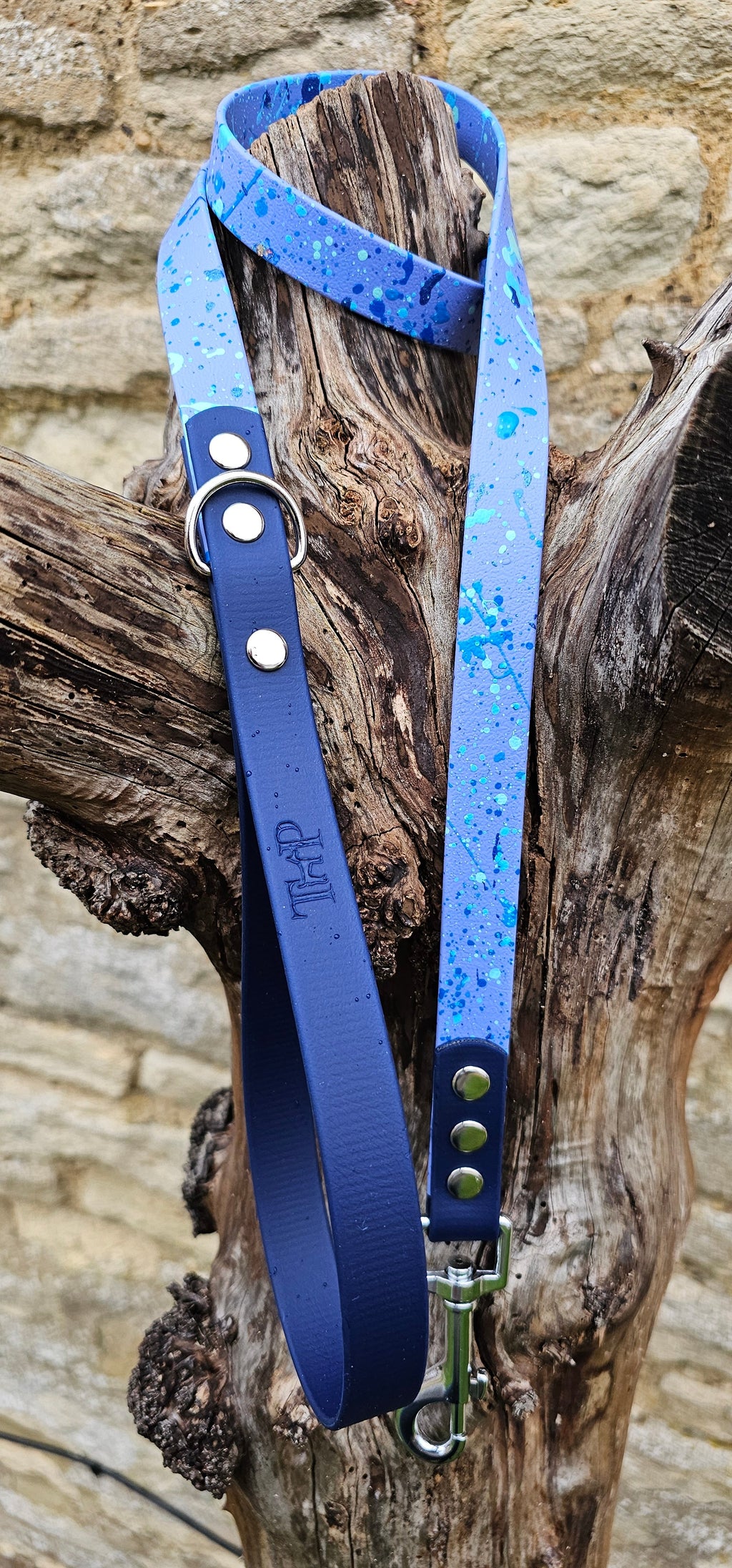 Deep Current - Waterproof BioThane© Splatter Dog Lead