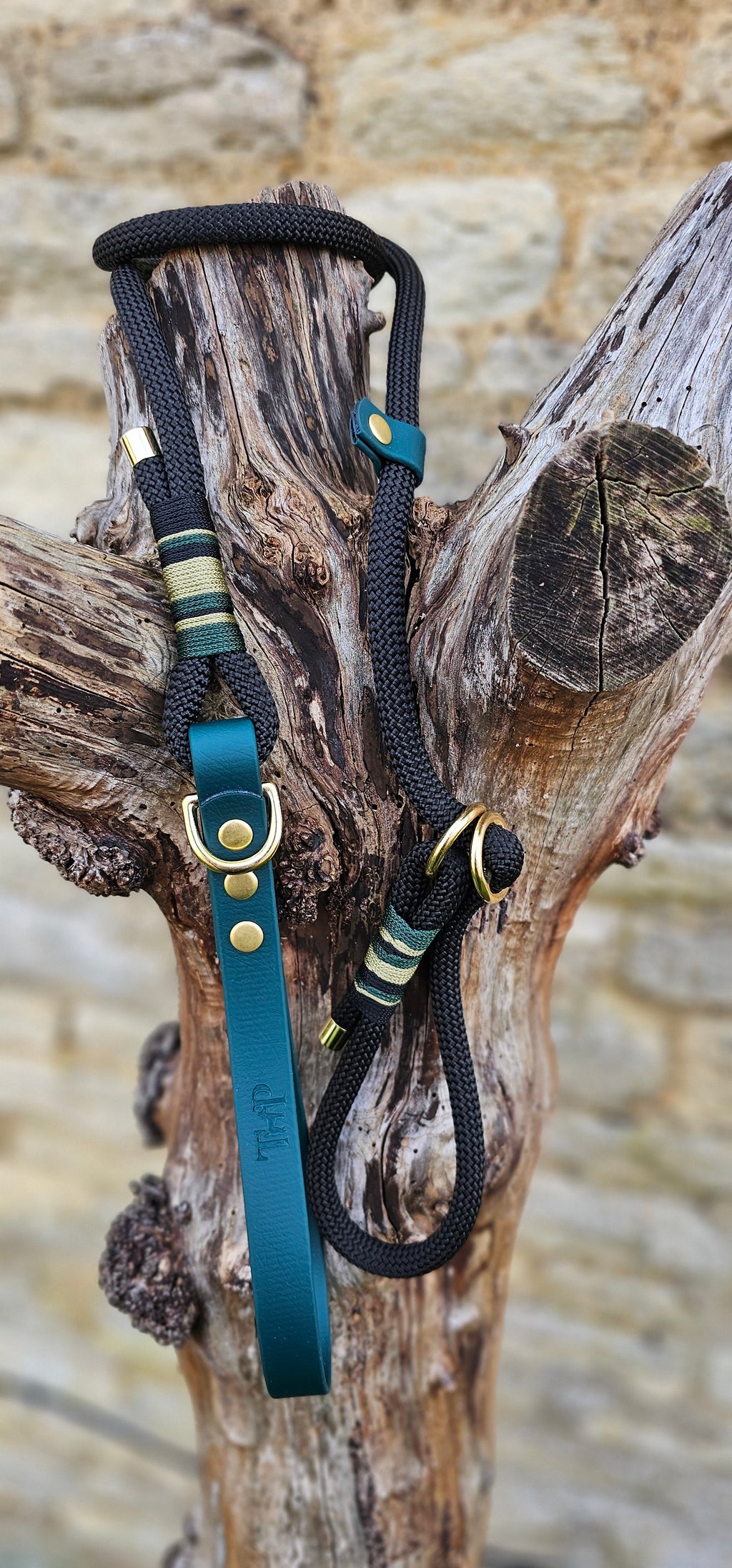 Buckingham - Premium Rope Slip Lead / Figure 8 Dog Lead