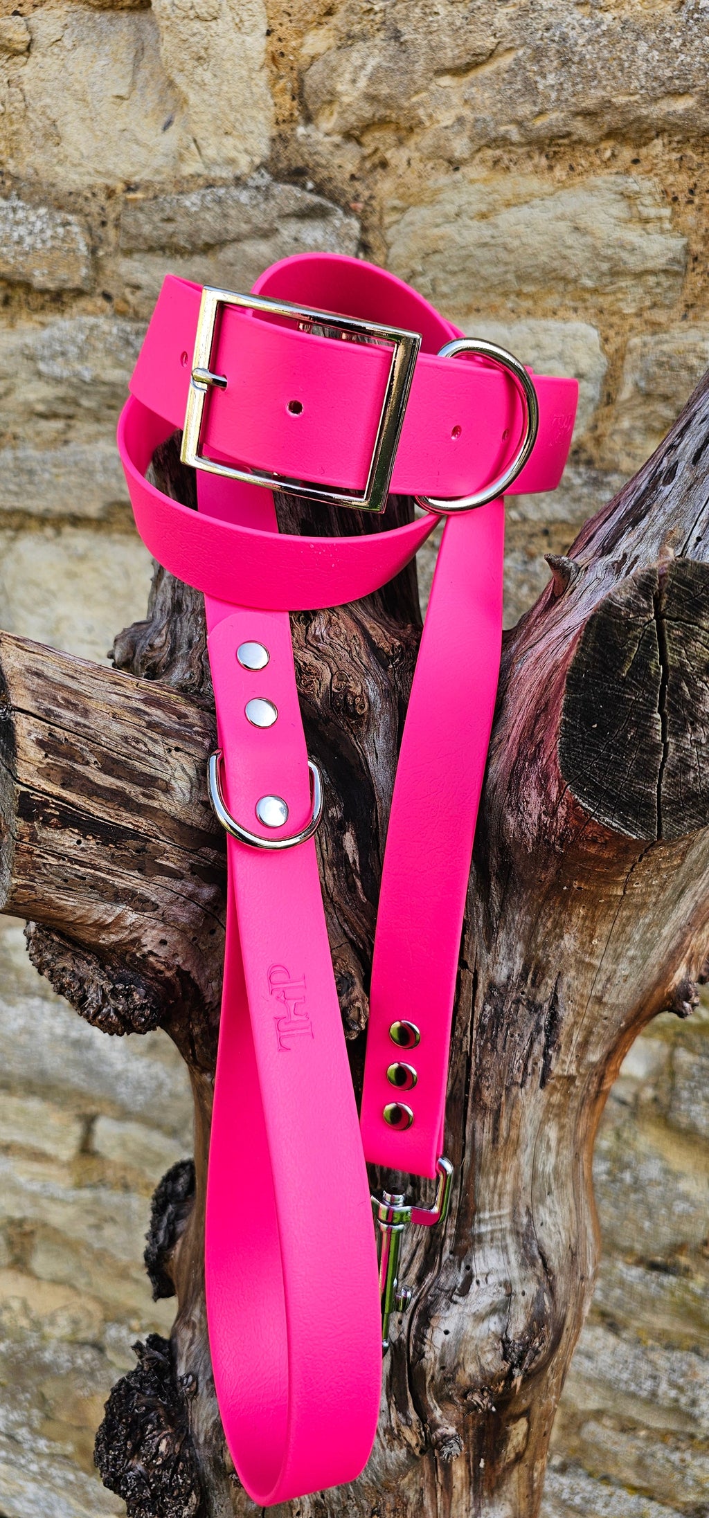 Passion Pink - Mighty Paws Waterproof BioThane© Dog Collar