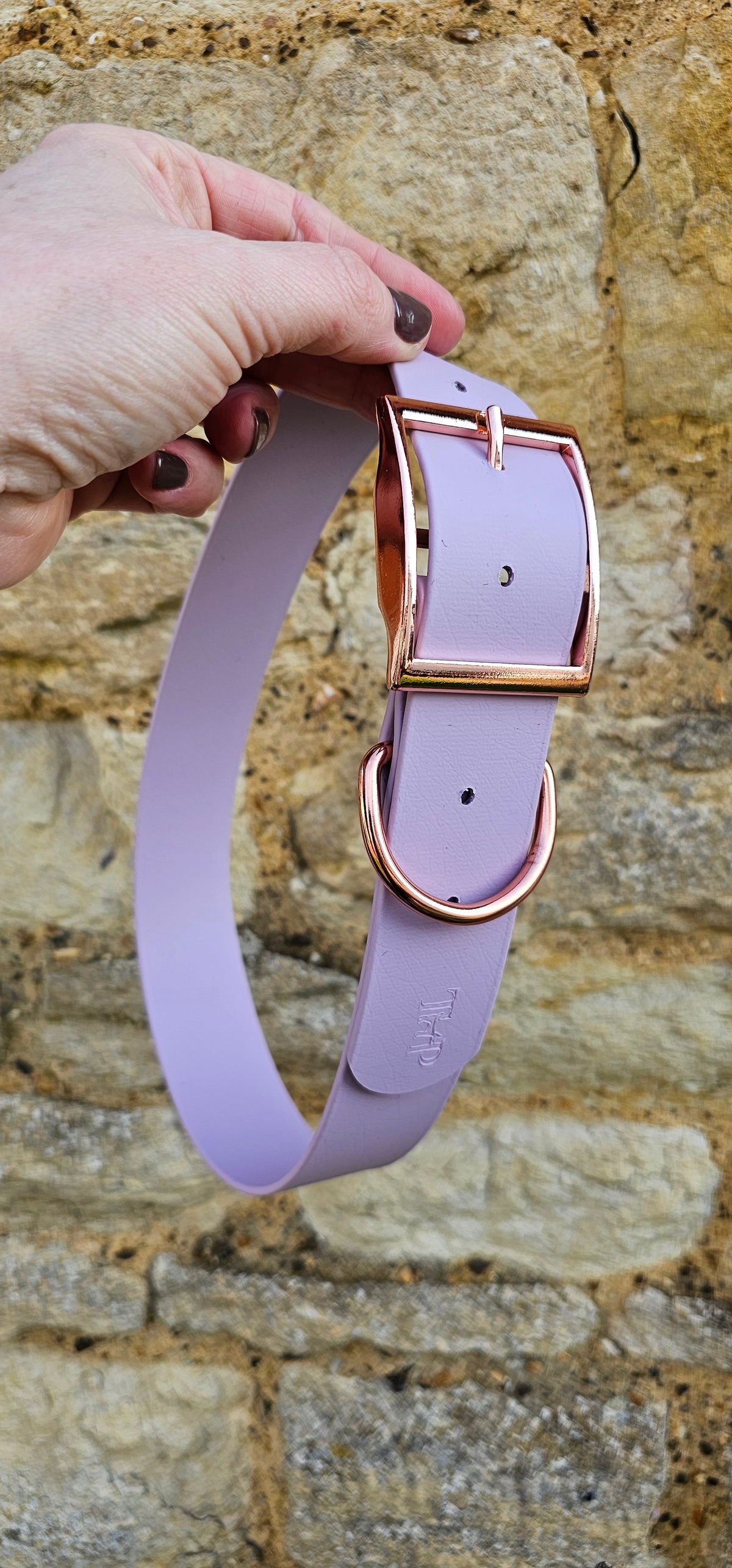 Lilac- Mighty Paws Waterproof BioThane© Dog Collar