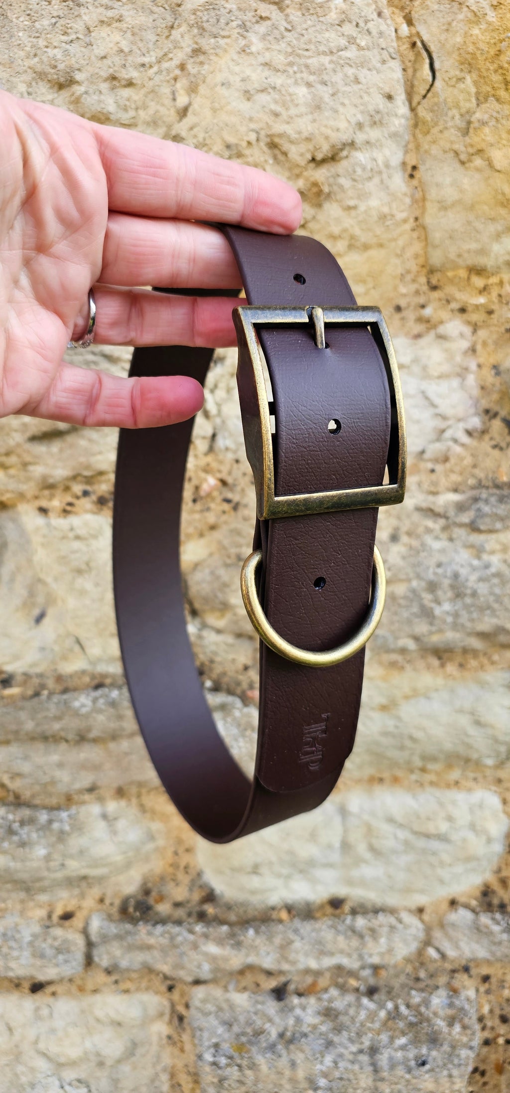 Dark Brown - Mighty Paws Waterproof BioThane© Dog Collar