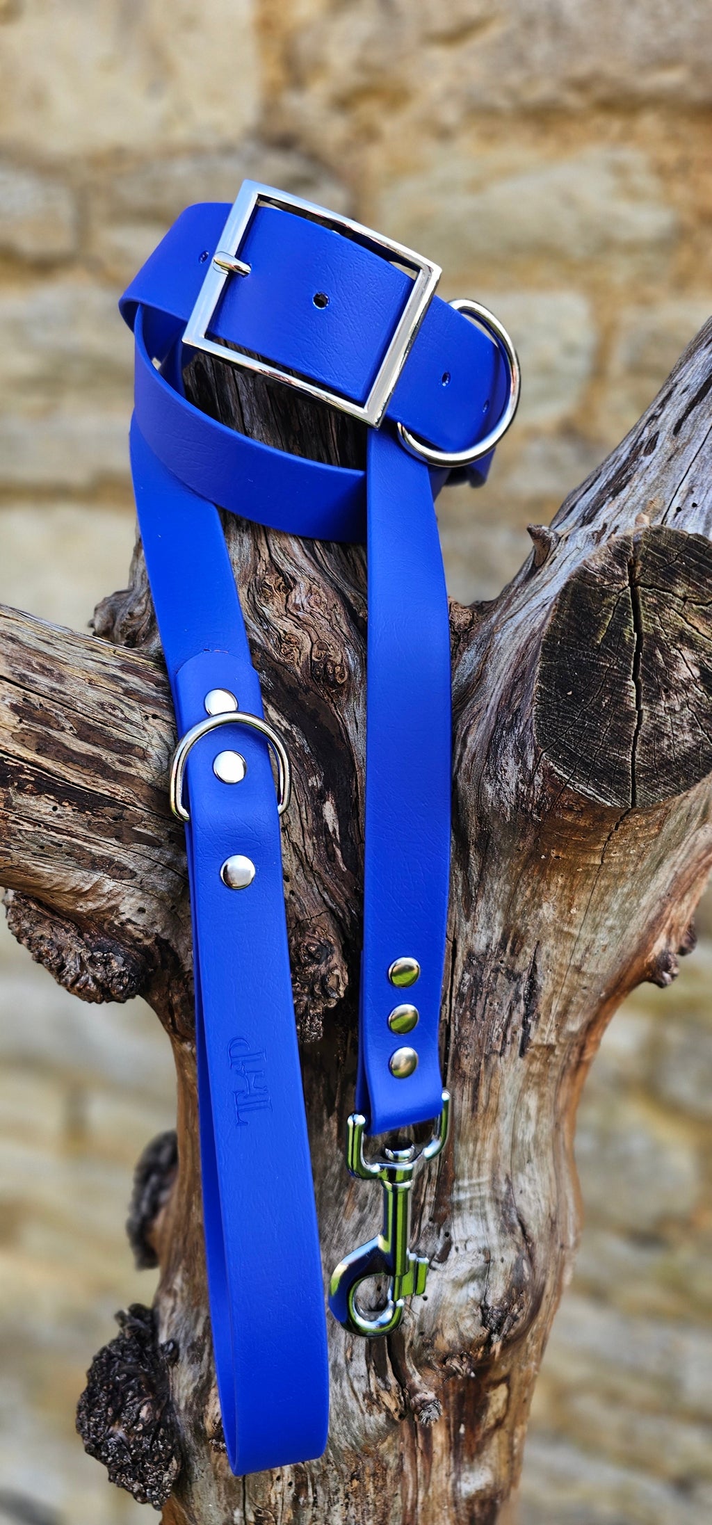 Royal Blue - Mighty Paws Waterproof BioThane© Dog Collar