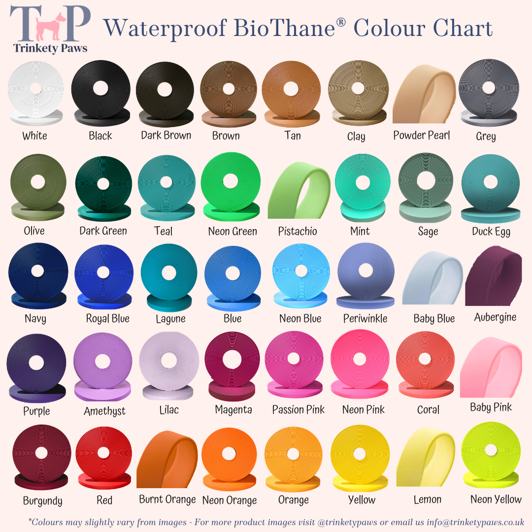 Biothane Dog Collar - Strap Keeper