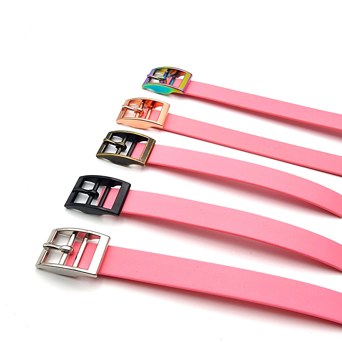 Baby Pink - Waterproof BioThane® Short Dog Control Lead / Dog Traffic Handle