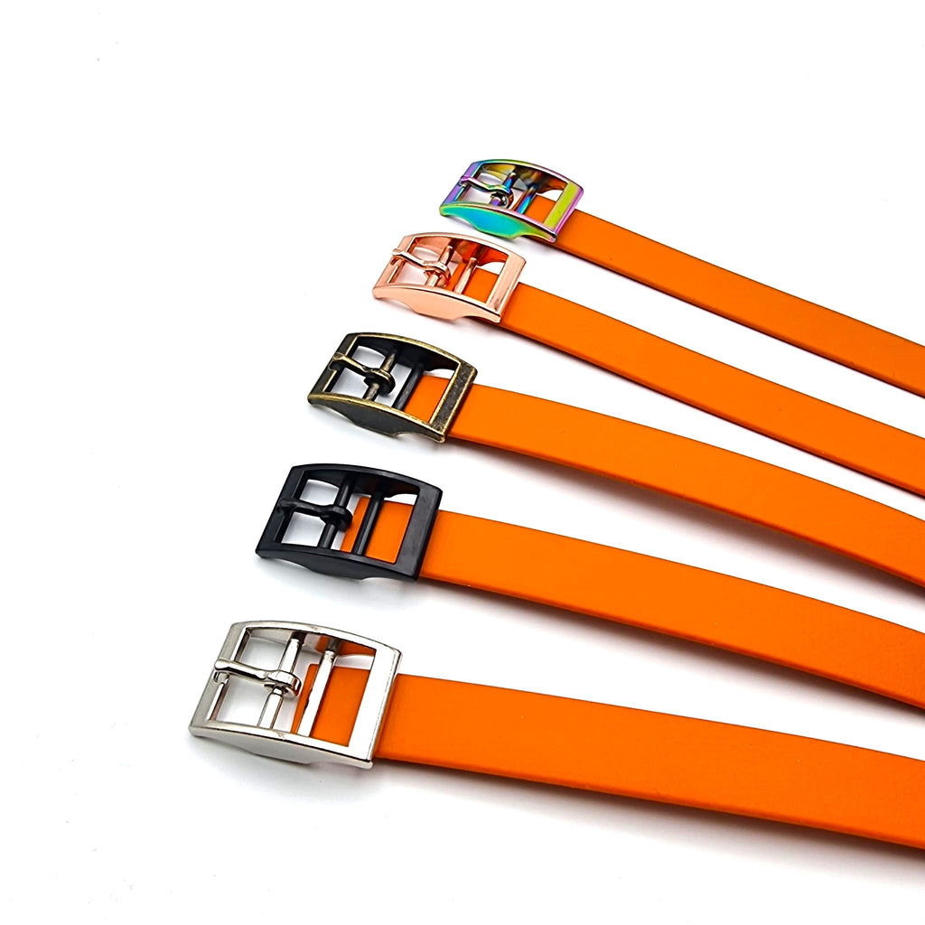 Burnt Orange - Waterproof BioThane© Dog Collar